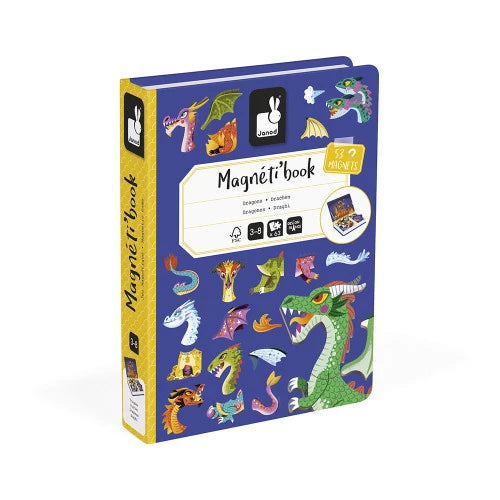 Janod Magneti'Book Dragons Game