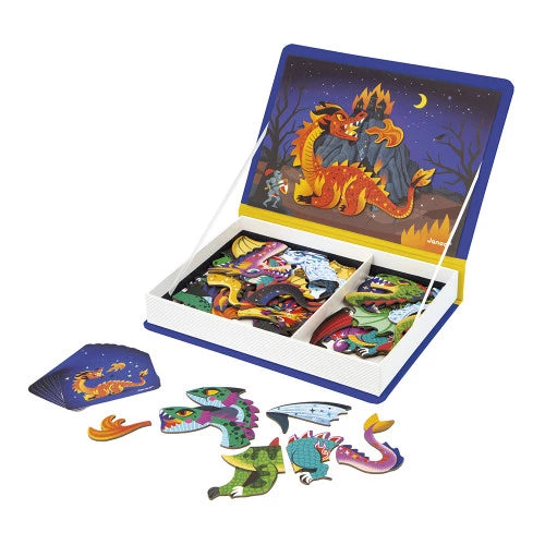 Janod Magneti'Book Dragons Game