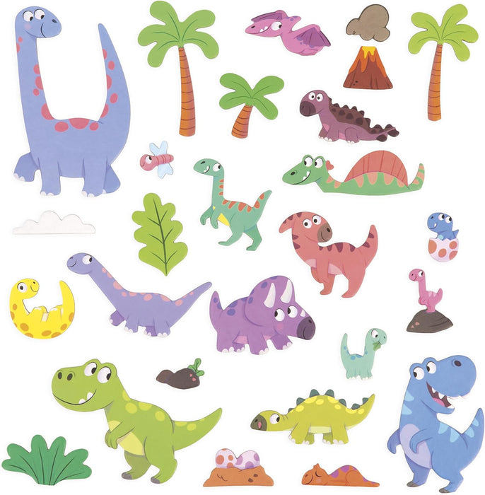 Janod 30-Magnet Dinosaurs Educational Game