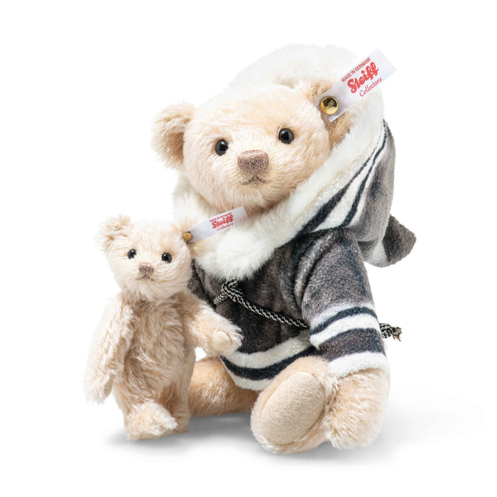 Steiff Mama Teddy Bear With Baby 23cm