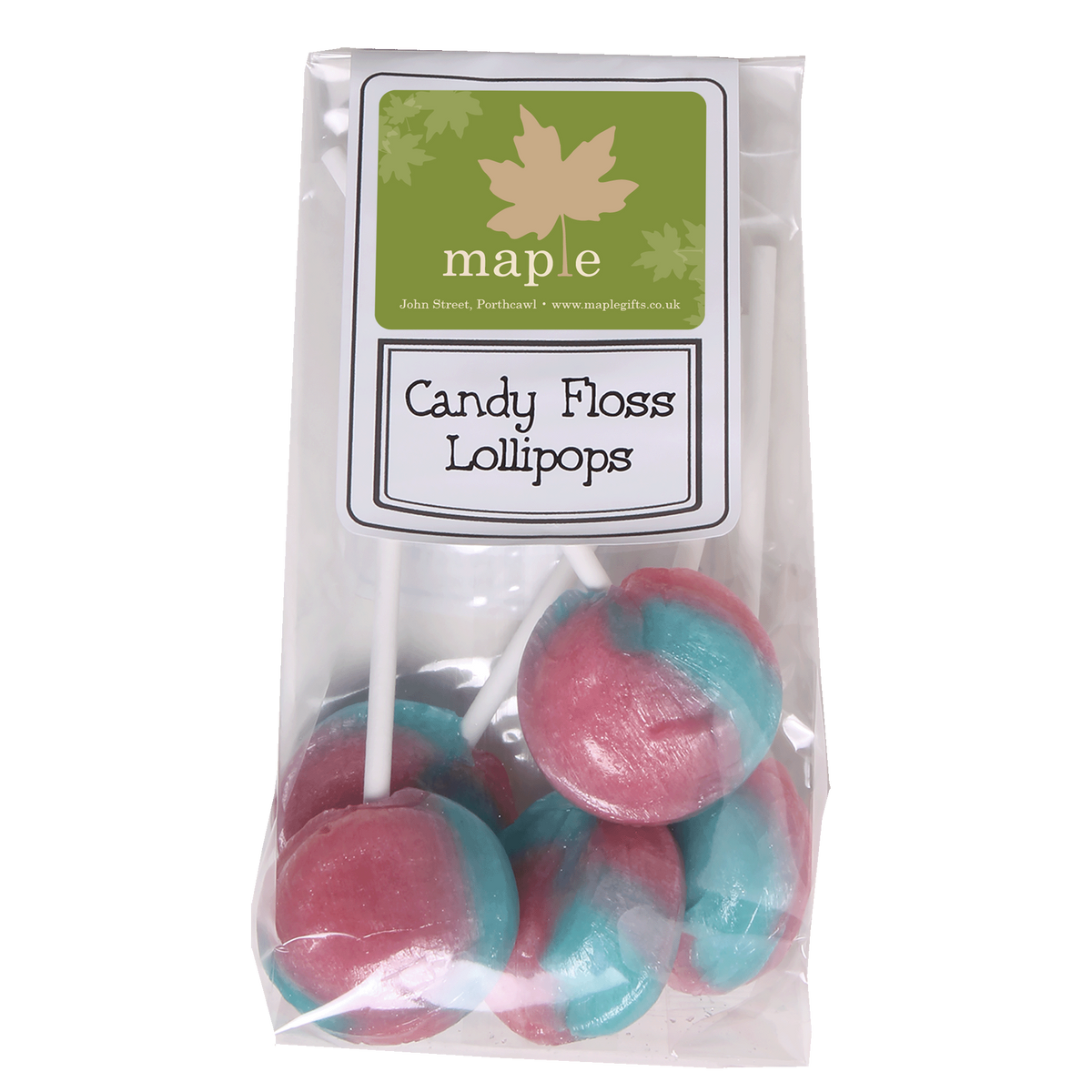 Candy Floss Favoured Lollipops — Maple Gifts
