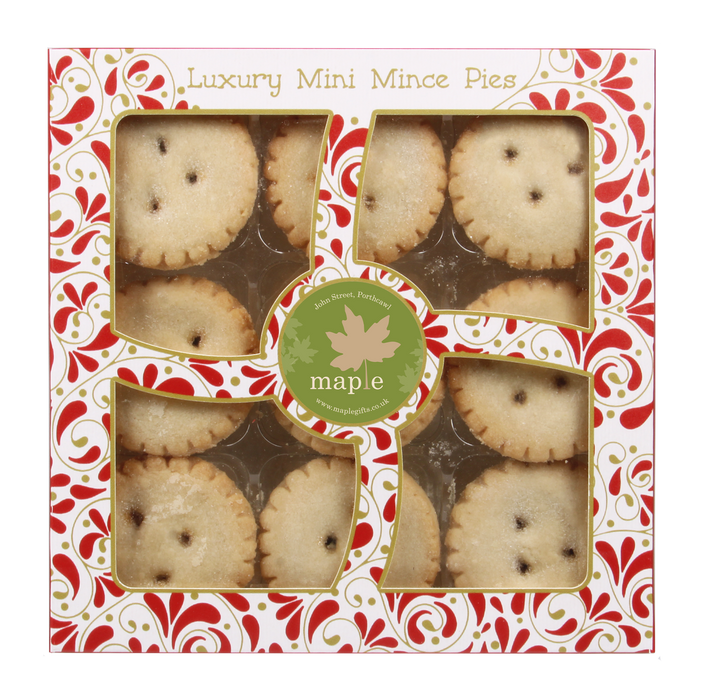 Traditional 9 Pack Of Luxury Mini Mince Pies