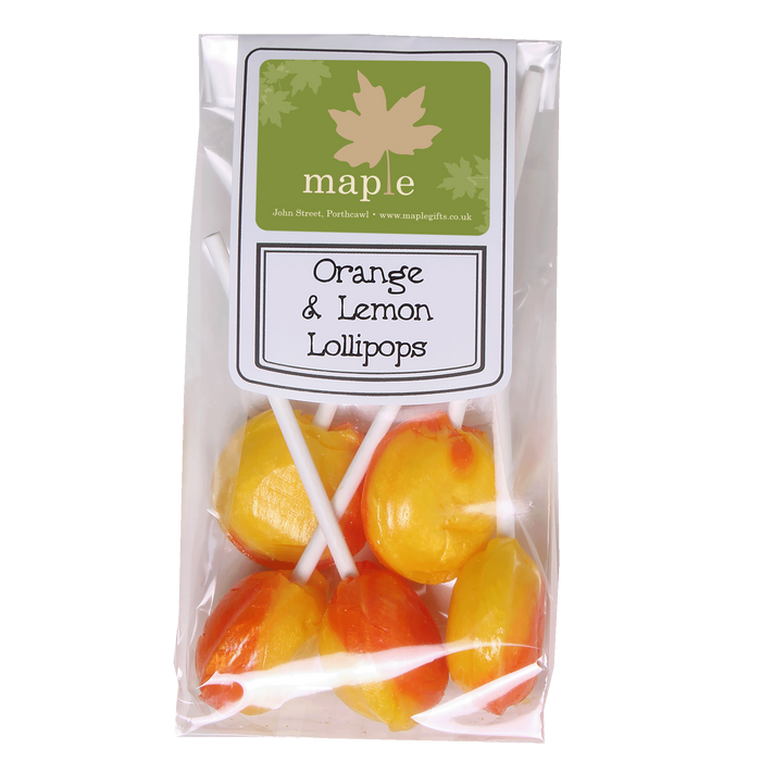 Orange & Lemon Favoured Lollipops B/B END NOVEMBER 25