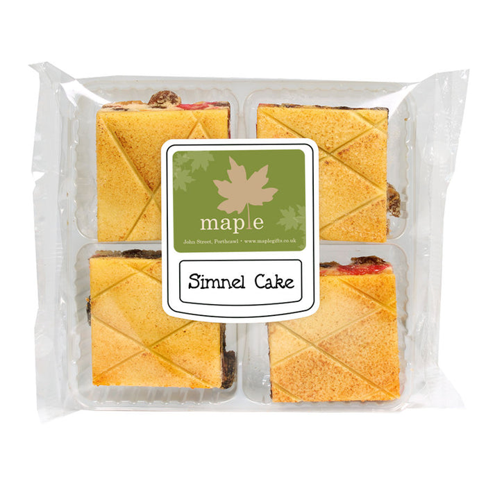 Maple Pack Of 4 Simnel Cake