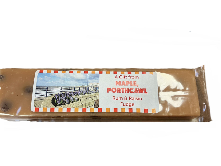 Maple Traditional Rum & Raisin Fudge