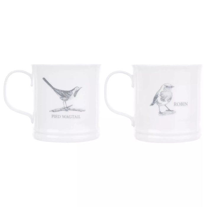 Mary Berry English Garden Birds 300ml Mugs Set Of 2