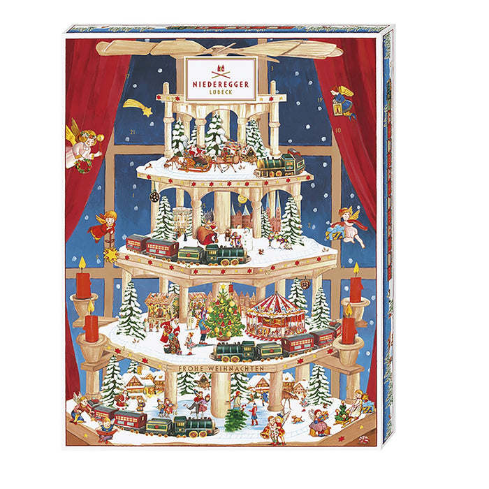 Niederegger Marzipan Mini Loaves Pyramid Advent Calendar