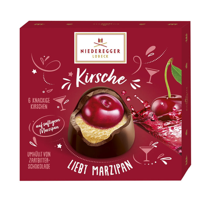 Niederegger Cherry Loves Marzipan Dark Chocolate