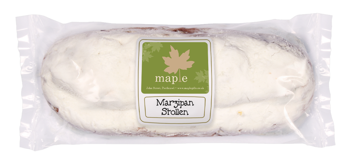 Maple Festive Marzipan Stollen