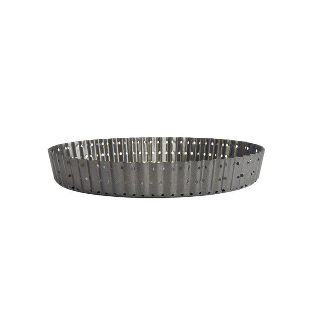 MasterClass Crusty Bake Non-Stick Fluted Round Quiche Tin, 23cm