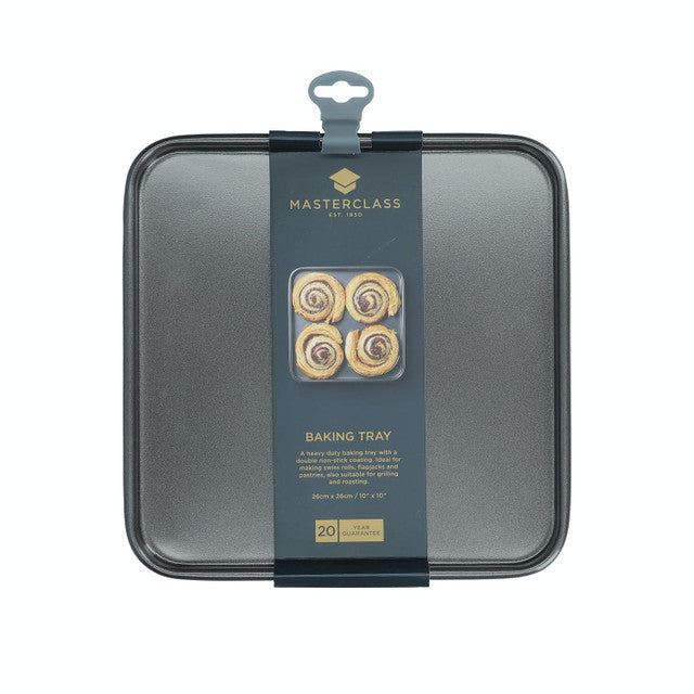 MasterClass Non-Stick 26cm Square Baking Tray