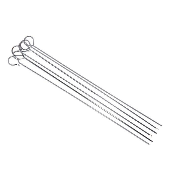 KitchenCraft Pack of Six 30cm Flat Sided Skewers