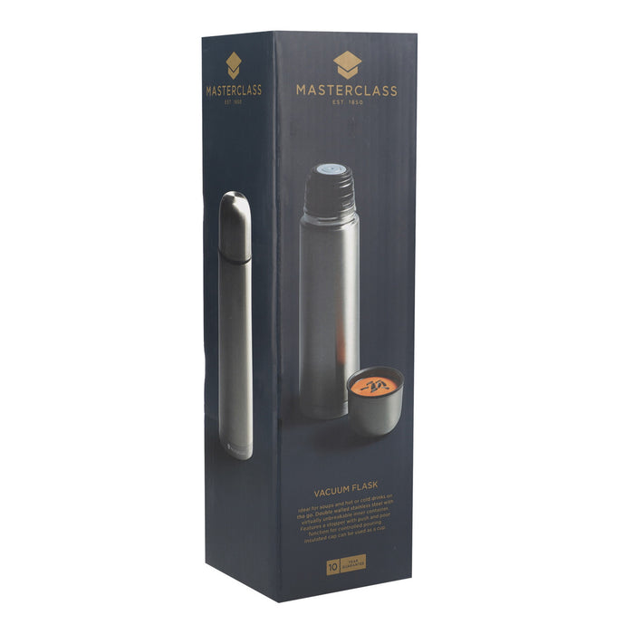 MasterClass Stainless Steel 500ml Vacuum Flask