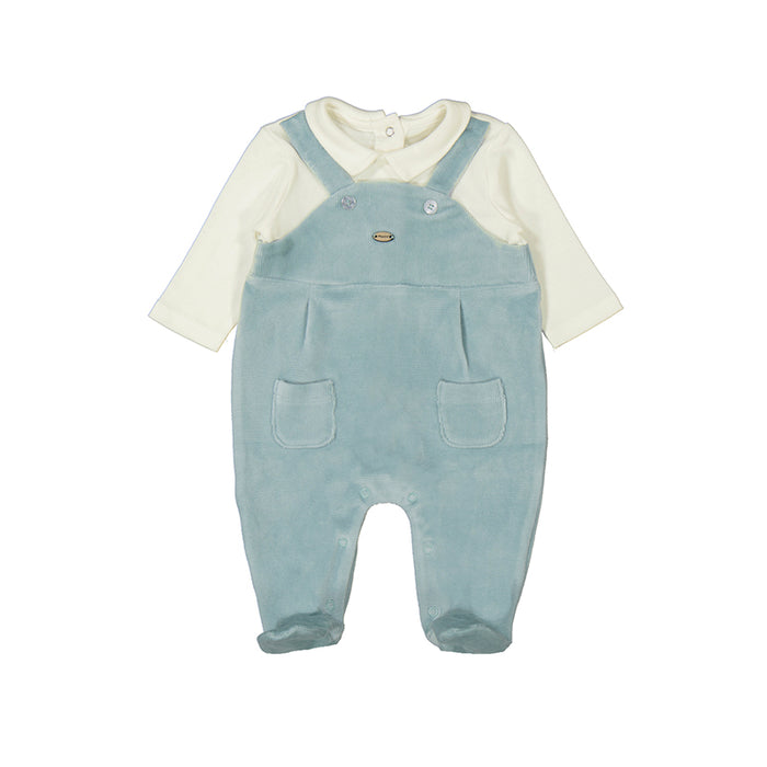 Mayoral Newborn Boy Cord Rompers