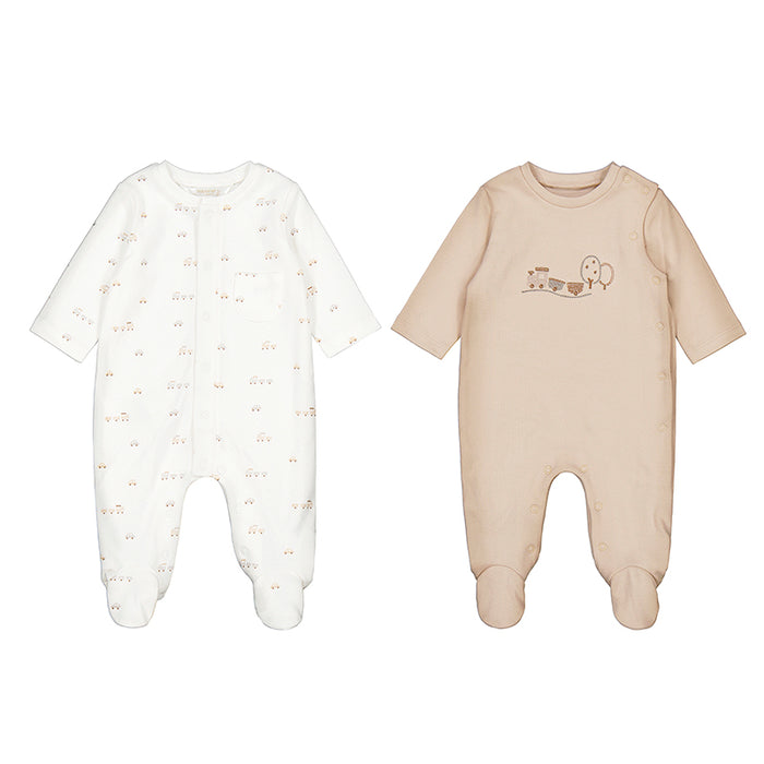 Mayoral Newborn Boys 2 Piece Soy Onesie