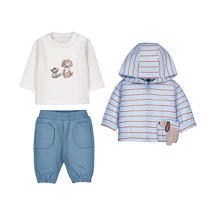 Mayoral Boys 3 Piece Tracksuit In Night
