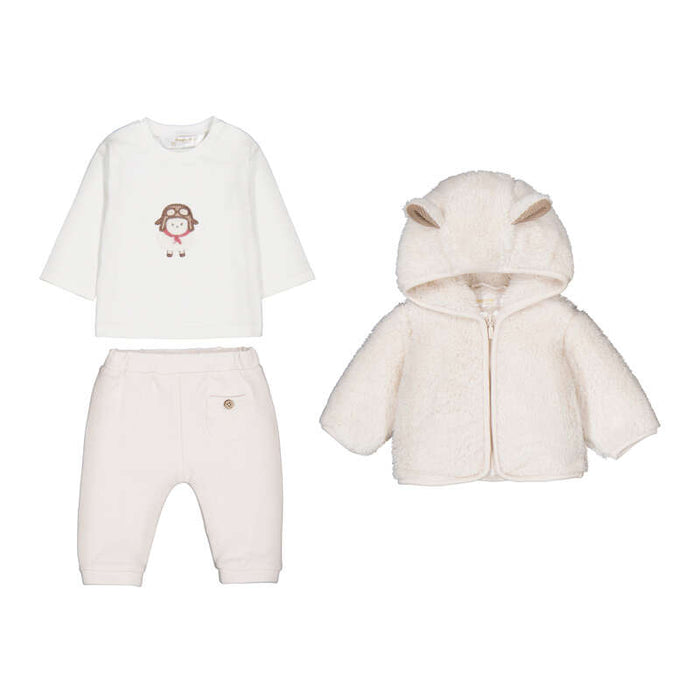 Mayoral Boys 3 Piece Tracksuit In Pottery