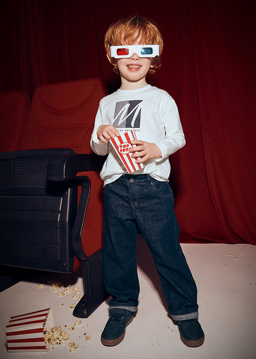 Mayoral Boys Dark Indigo Denim Pants