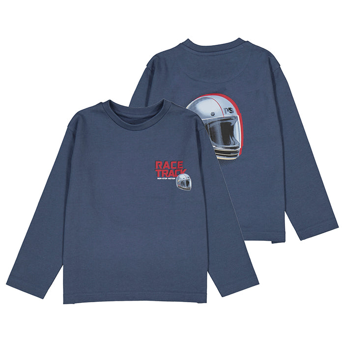 Mayoral Boys Long Sleeve Race Track Shirt