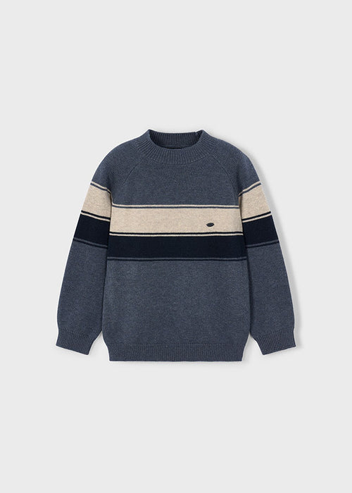 Mayoral Boys H Steel Stripes Jumper