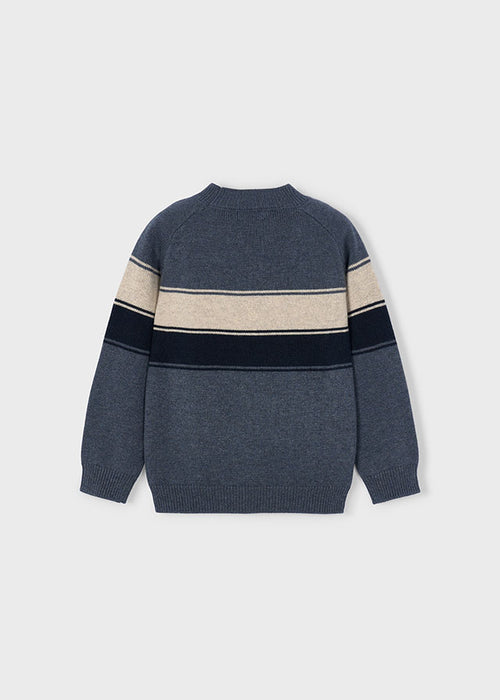 Mayoral Boys H Steel Stripes Jumper