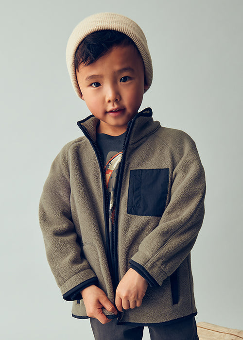 Mayoral Boys Winter Pullover In Mud