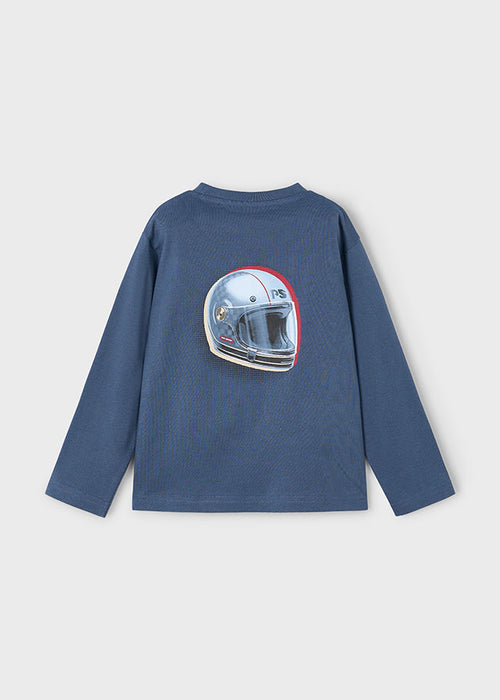 Mayoral Boys Long Sleeve Race Track Shirt