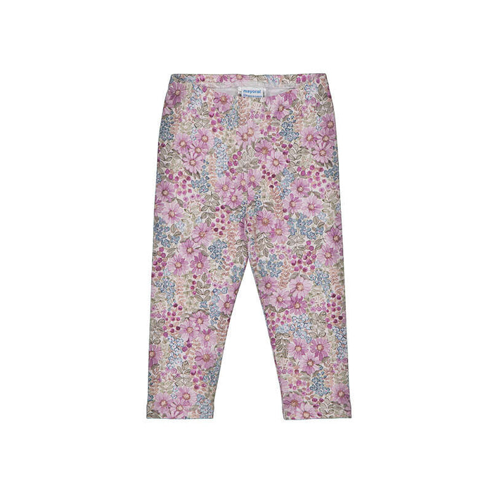 Mayoral Girls Leggings In Mauve