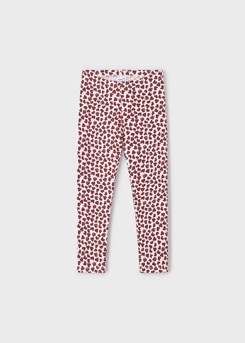Mayoral Girls Almond Knit Printed Leggings