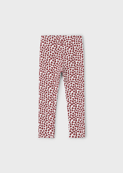 Mayoral Girls Almond Knit Printed Leggings