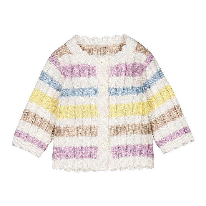 Mayoral Girls Long cardigan In Stripes