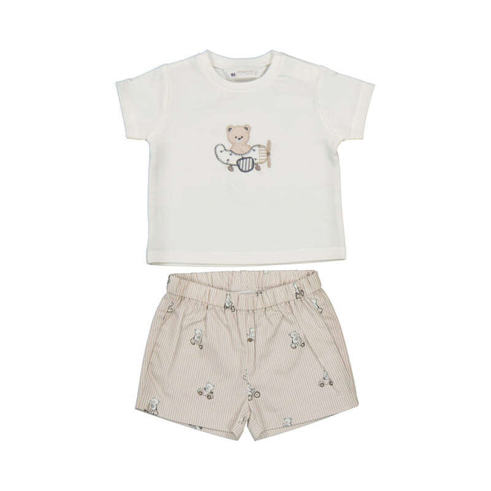 Mayoral Layette Boys Col Mole Short & T-Shirt Set