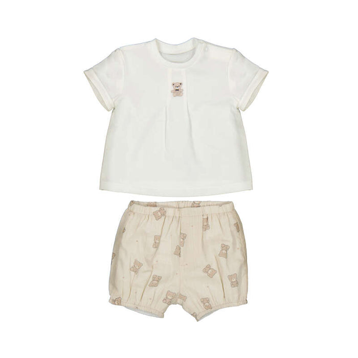 Mayoral Layette Boys Col Mole Short & T-Shirt Set