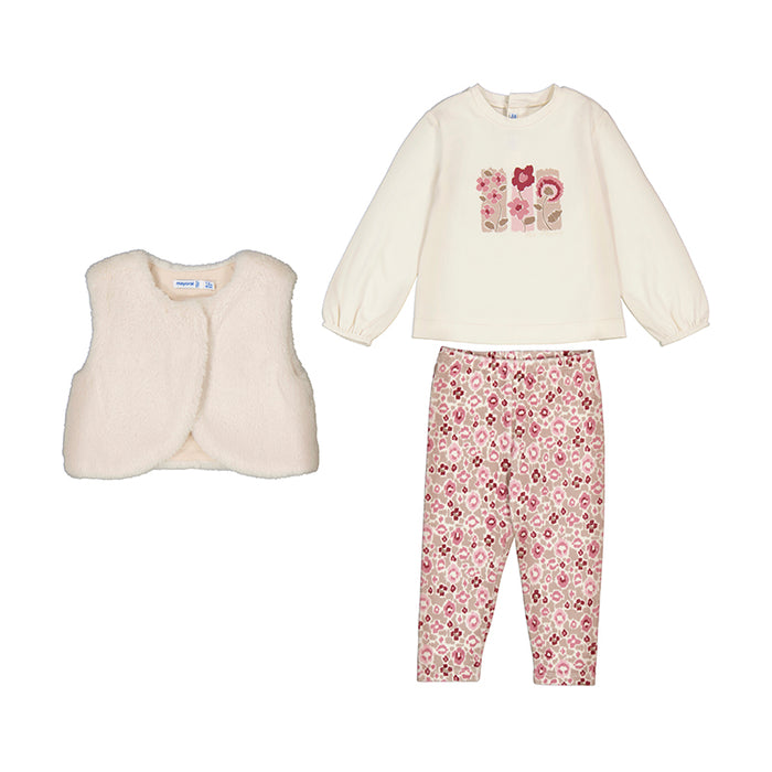 Mayoral Girls Leggings Set 3 Garments