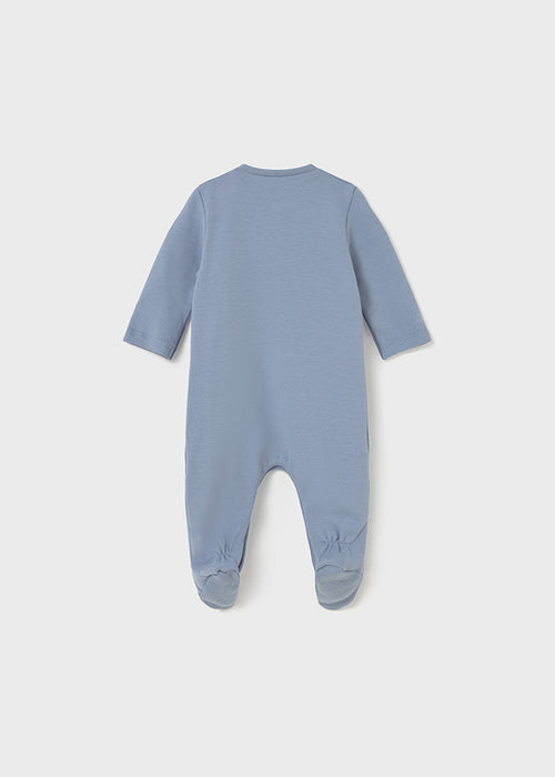 Mayoral Newborn Boys 2 Piece Blue Bell Onesie
