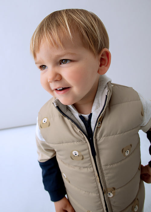 Mayoral Boys Padded Reversable Vest