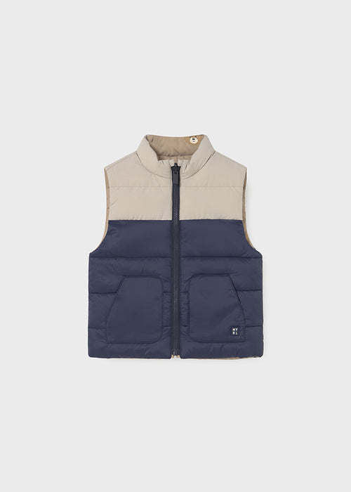 Mayoral Boys Padded Reversable Vest