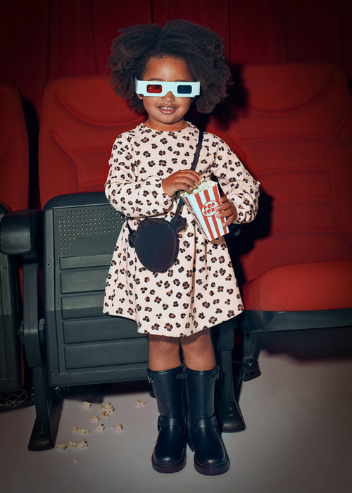 Mayoral Girls Sand Fleece Dress