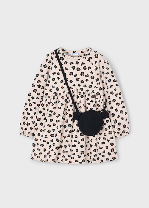 Mayoral Girls Sand Fleece Dress