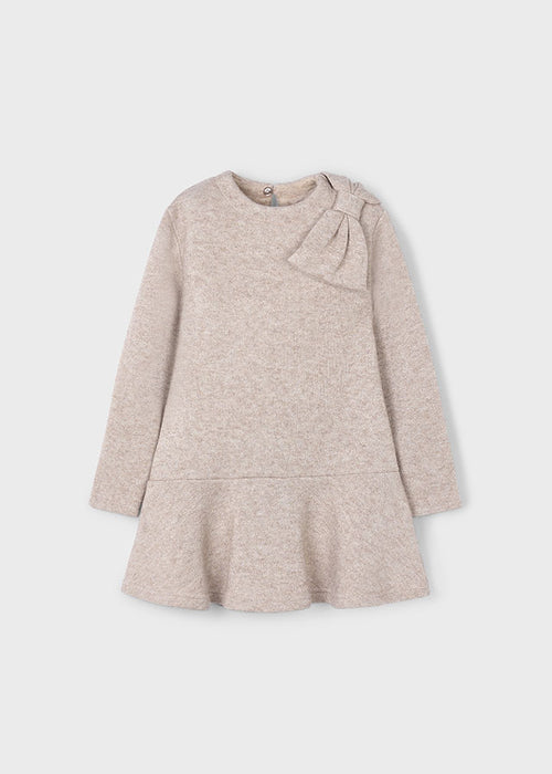 Mayoral Girls Toffee Knitted Dress