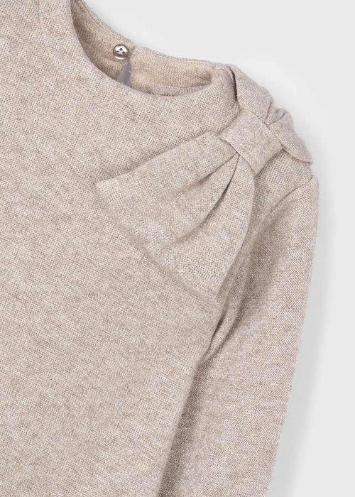 Mayoral Girls Toffee Knitted Dress