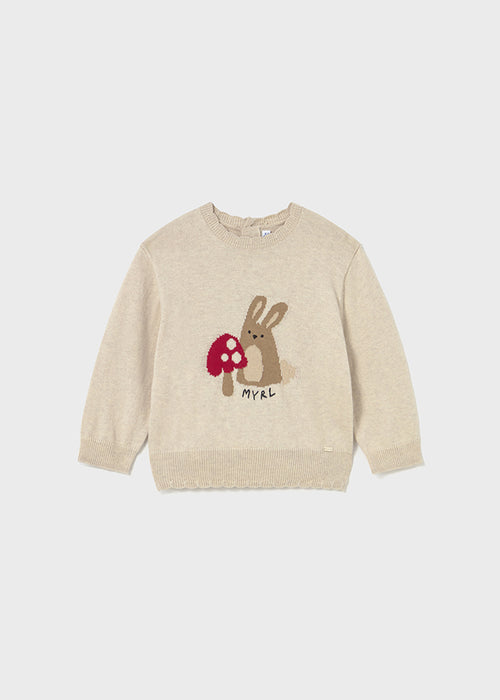 Mayoral Boys Rabbit Jacquard Jersey