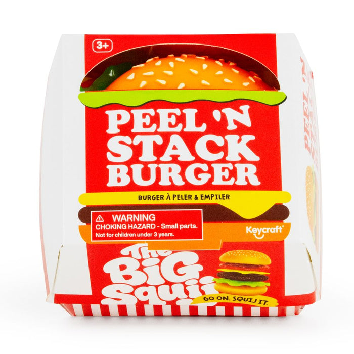 Keycraft The Big Squij Peel & Stack Burger