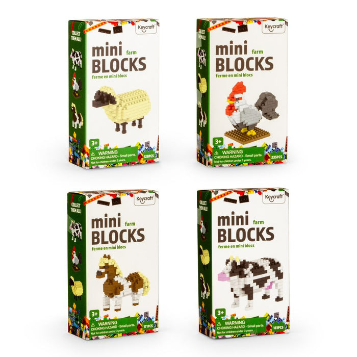 Keycraft Mini Blocs Farmyard