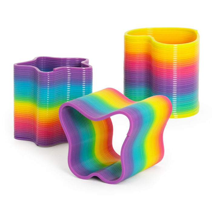 Keycraft Rainbow Spring Toy Shapes