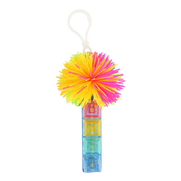 Keycraft Sensory Pom Pom Fidget Toy Keyring