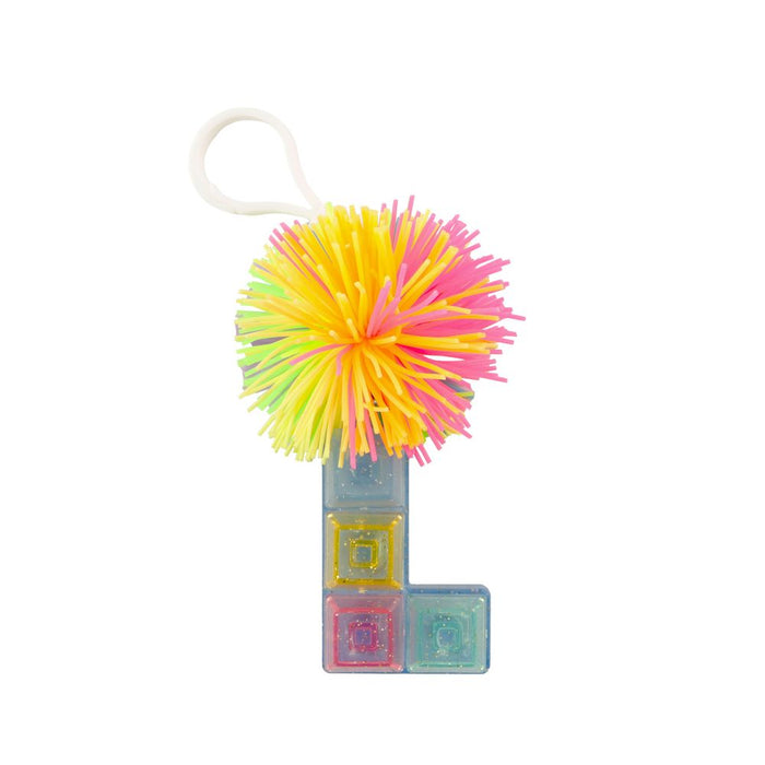 Keycraft Sensory Pom Pom Fidget Toy Keyring