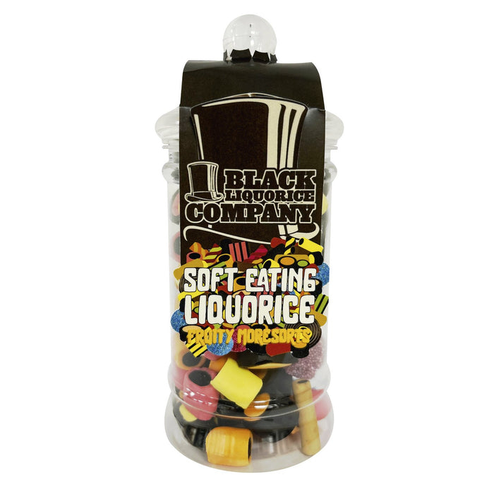 Black Liquorice Co. Mega Fruity Moresorts Liquorice Jar