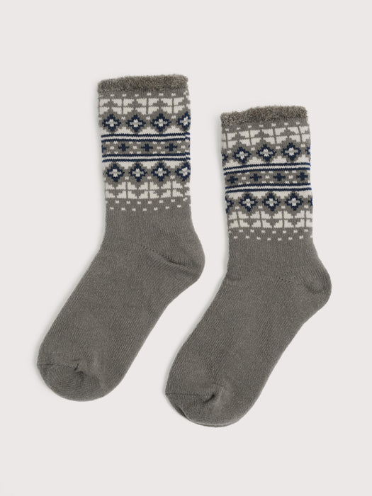 Seasalt Men's Cabin Socks In Carrek Nickel