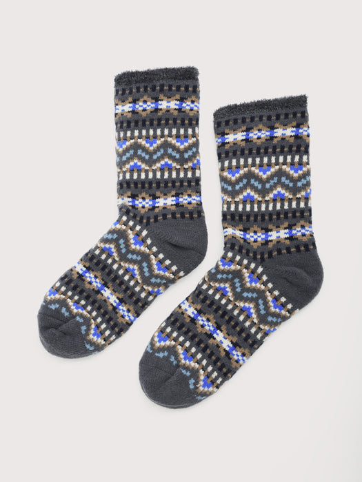 Seasalt Men's Cabin Socks In Cockles Iron Ore